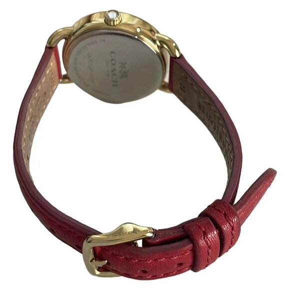 Auth COACH - CA.97.7.34.1161S Unconfirmed Red Women's Wrist Watch - Picture 7 of 7